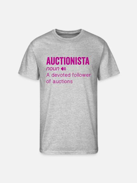 Auctionista definition - Men's 50/50 T-Shirt - heather gray
