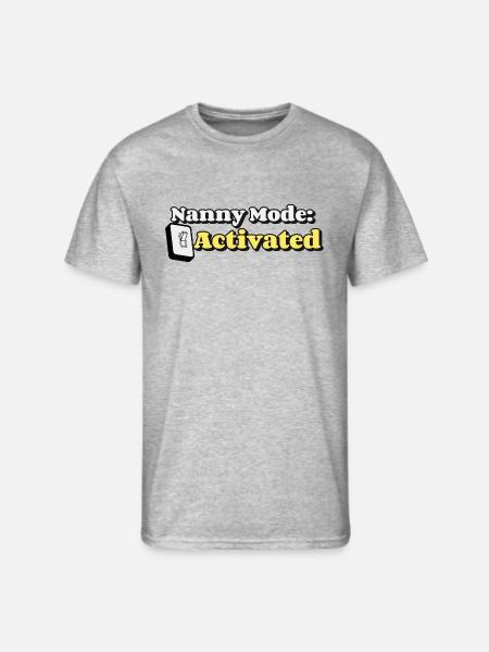 Nanny Mode Activated - Men's 50/50 T-Shirt - heather gray