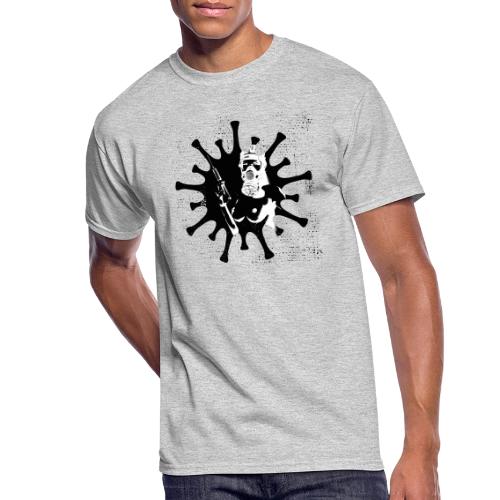 nude nurse / Virus black - Men's 50/50 T-Shirt