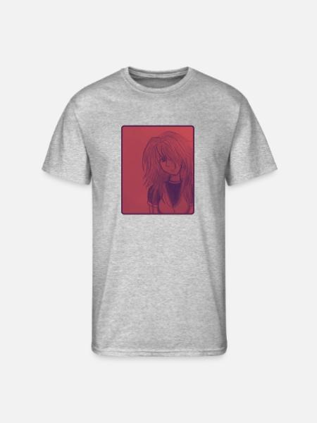 bloodmoon - Men's 50/50 T-Shirt - heather gray