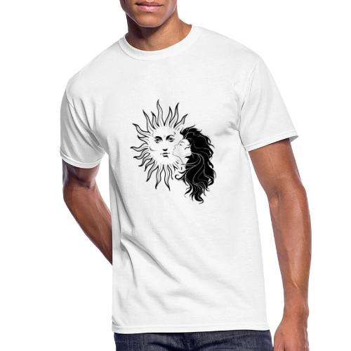 Mystical Girl & Sun - Men's 50/50 T-Shirt
