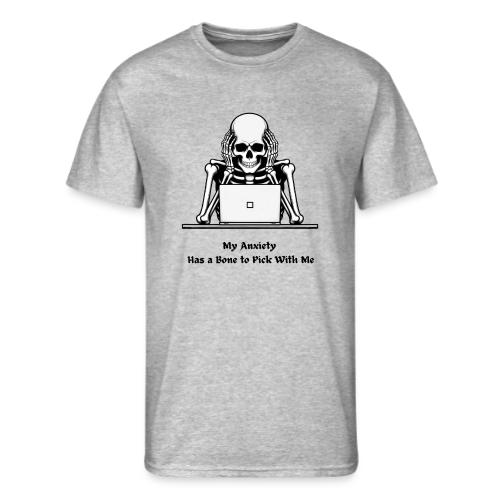 My Anxiety Has a Bone to Pick With Me T-Shirt - Men's 50/50 T-Shirt