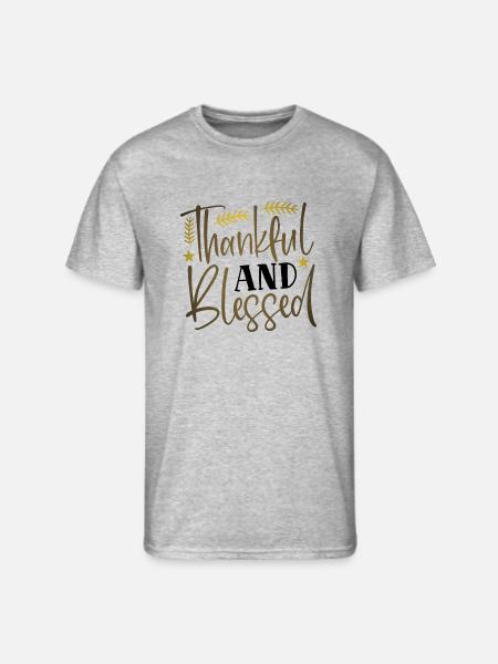 thankful - Men's 50/50 T-Shirt - heather gray
