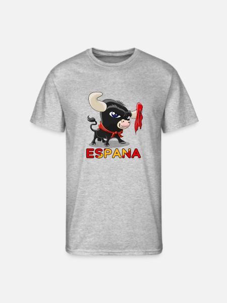 Sweet Bull Bull Fight Espana - Men's 50/50 T-Shirt - heather gray
