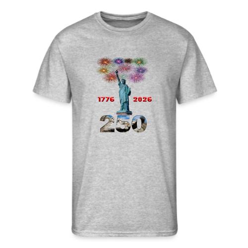 1776 - 2026 | 250 Years USA | Fireworks - Men's 50/50 T-Shirt