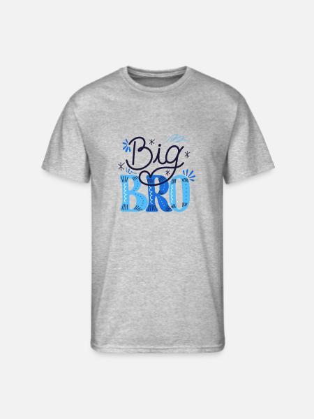 Big Bro - Men's 50/50 T-Shirt - heather gray