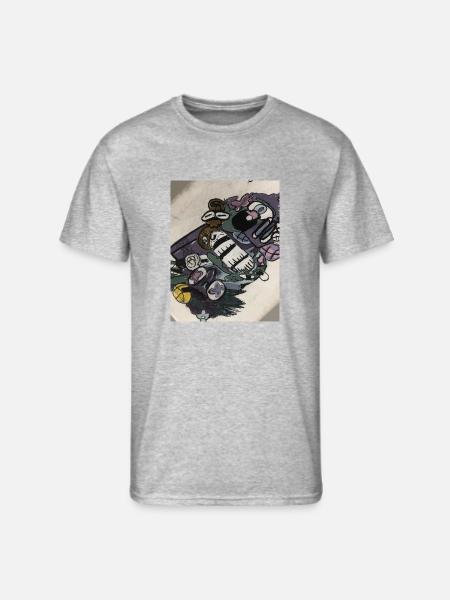 Artist - Men's 50/50 T-Shirt - heather gray