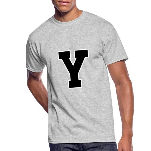Varsity Letter Y Collegiate Alphabet Art - Men's 50/50 T-Shirt