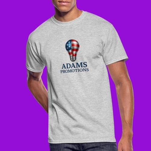 Adams promotions American flag metallic light bulb - Men's 50/50 T-Shirt
