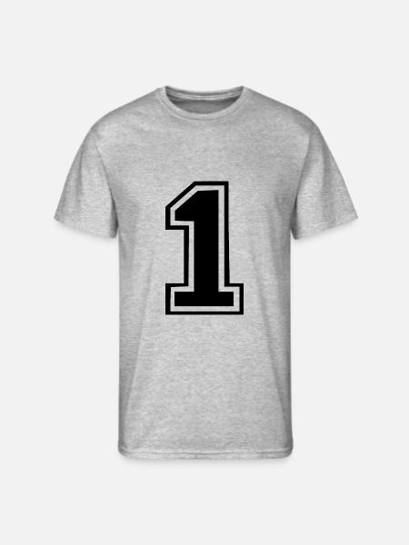 1 - Men's 50/50 T-Shirt - heather gray