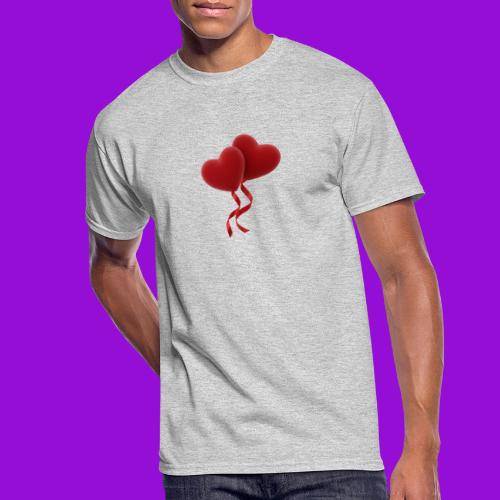Two hearts together - Men's 50/50 T-Shirt