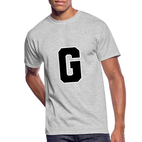 Varsity Letter G Collegiate Alphabet Art - Men's 50/50 T-Shirt