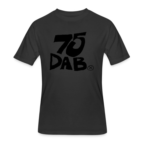 75DAB LOGO DESIGN - Men's 50/50 T-Shirt