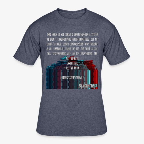 ERROR Lyrics - Men's 50/50 T-Shirt