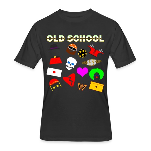 Old School In The Ring Shirt - Men's 50/50 T-Shirt
