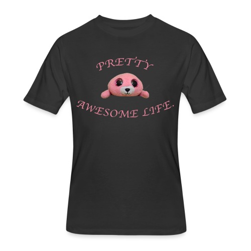 PRETTY AWESOME LIFE. - Men's 50/50 T-Shirt