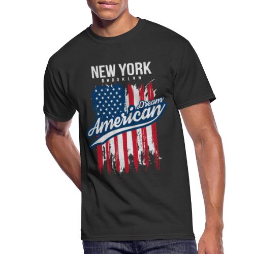 nyc new york brooklyn - Men's 50/50 T-Shirt