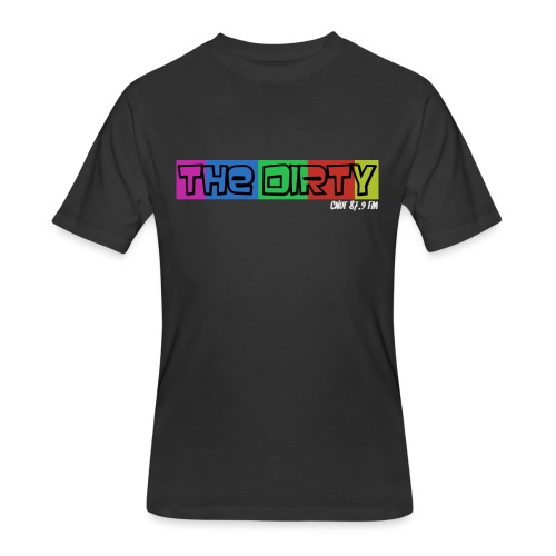 The Dirty FM transparent - Men's 50/50 T-Shirt