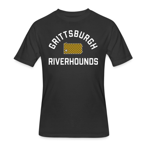 Grittsburgh Riverhounds - Men's 50/50 T-Shirt
