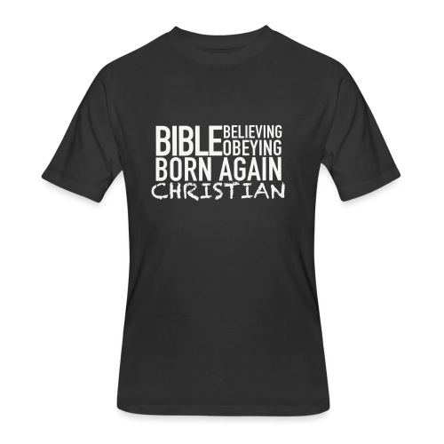 Born Again Line - Men's 50/50 T-Shirt