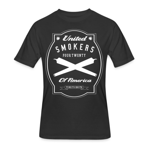 United Smokers of America - Men's 50/50 T-Shirt