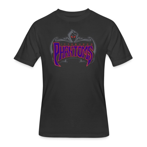 Pittsburgh Phantoms (Roller Hockey) - Men's 50/50 T-Shirt
