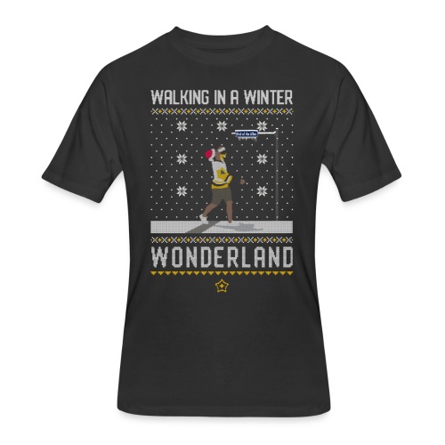 2018_Walking Winter Wonde - Men's 50/50 T-Shirt