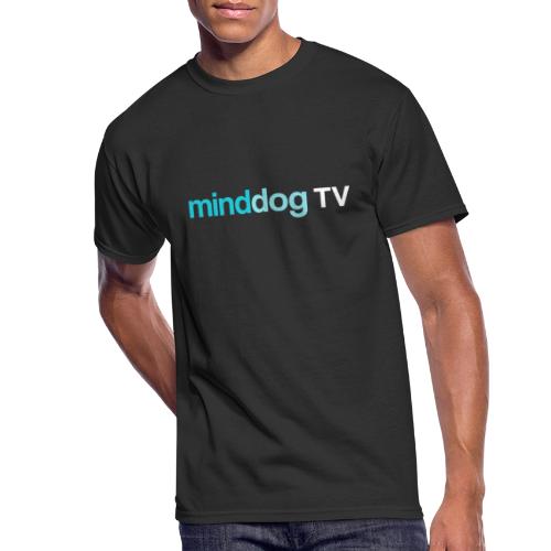 minddogTV logo simplistic - Men's 50/50 T-Shirt