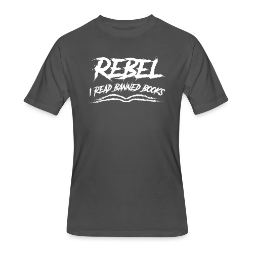 Rebel - I read banned books - Men's 50/50 T-Shirt