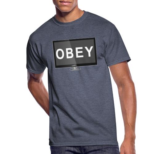 OBEY TV - Men's 50/50 T-Shirt