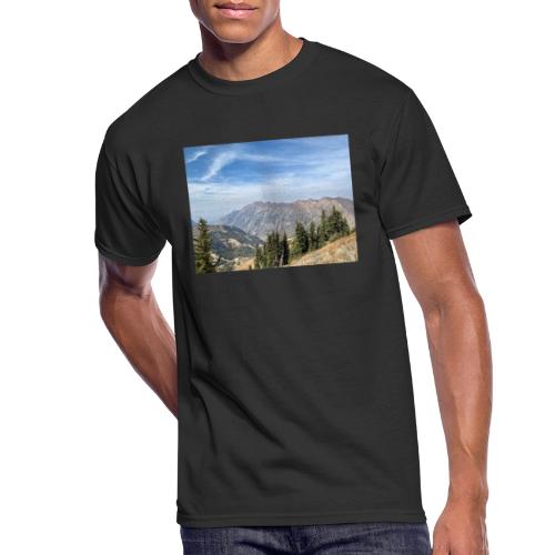 Utah Mountains - Men's 50/50 T-Shirt