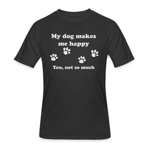 dog_happy - Men's 50/50 T-Shirt