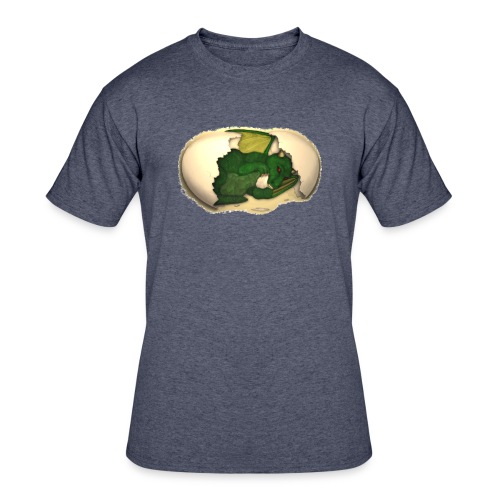 The Emerald Dragon of Nital - Men's 50/50 T-Shirt