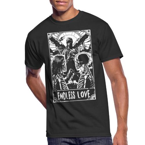 lovers endless love skull - Men's 50/50 T-Shirt