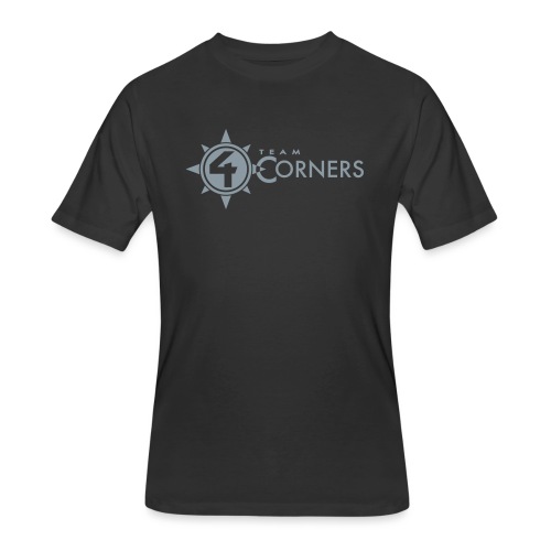 Team 4 Corners 2018 logo - Men's 50/50 T-Shirt
