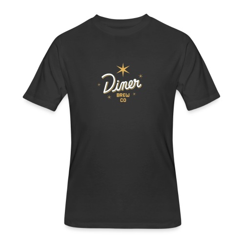 Diner Brew Co Logo - Men's 50/50 T-Shirt
