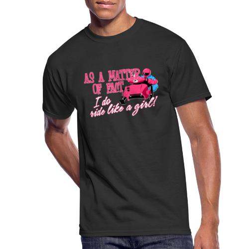 Ride Like a Girl - Men's 50/50 T-Shirt