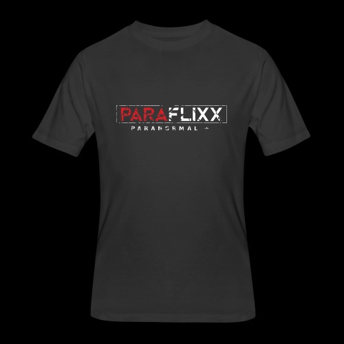 PARAFlixx White Grunge - Men's 50/50 T-Shirt