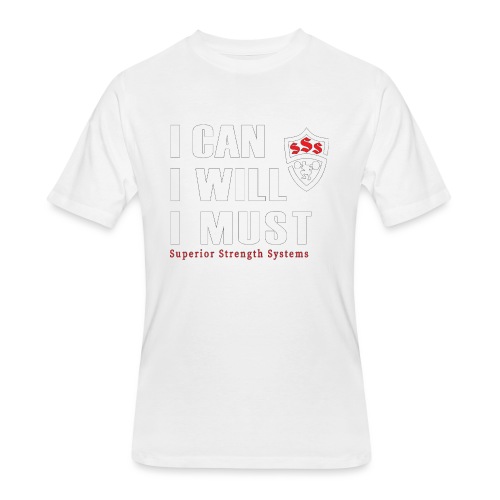 I can I will I must - Men's 50/50 T-Shirt