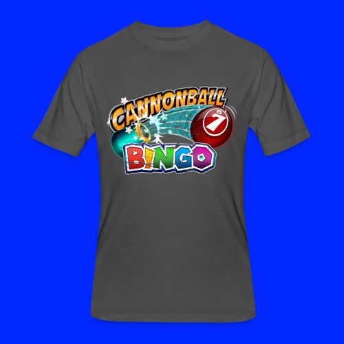 Vintage Cannonball Bingo Logo - Men's 50/50 T-Shirt