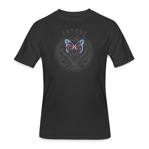 Polynesian Butterfly Dark - Men's 50/50 T-Shirt