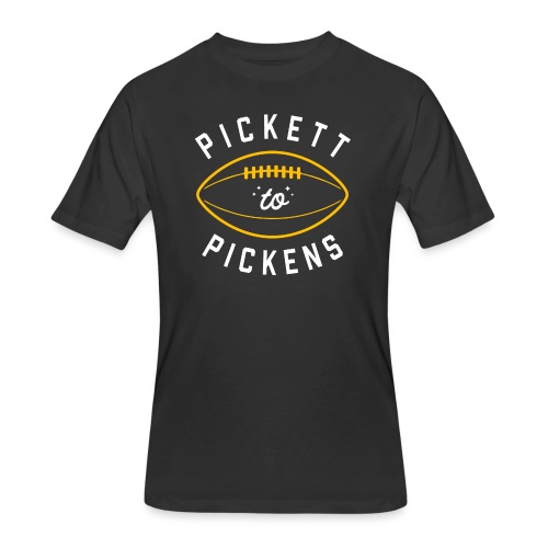 Pickett to Pickens - Men's 50/50 T-Shirt