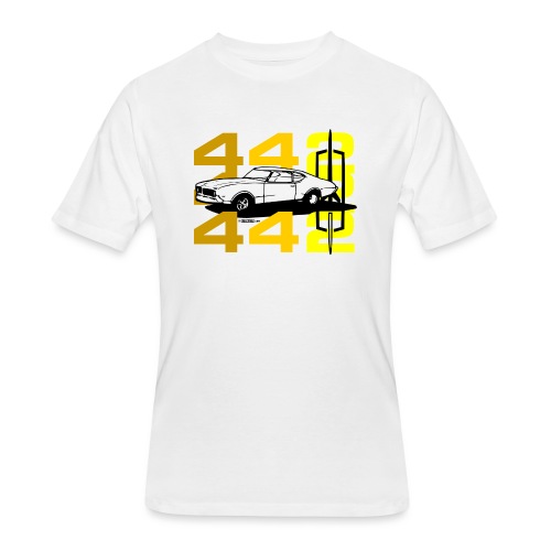 auto_oldsmobile_442_002a - Men's 50/50 T-Shirt