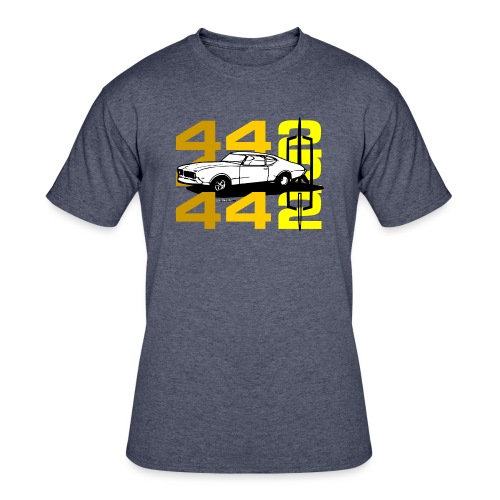 auto_oldsmobile_442_002a - Men's 50/50 T-Shirt