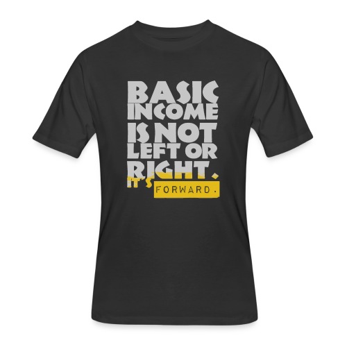 UBI is not Left or Right - Men's 50/50 T-Shirt