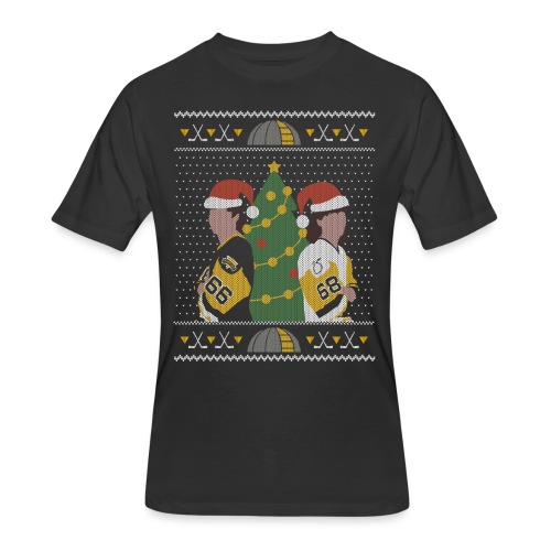 Hairy Christmas - Men's 50/50 T-Shirt