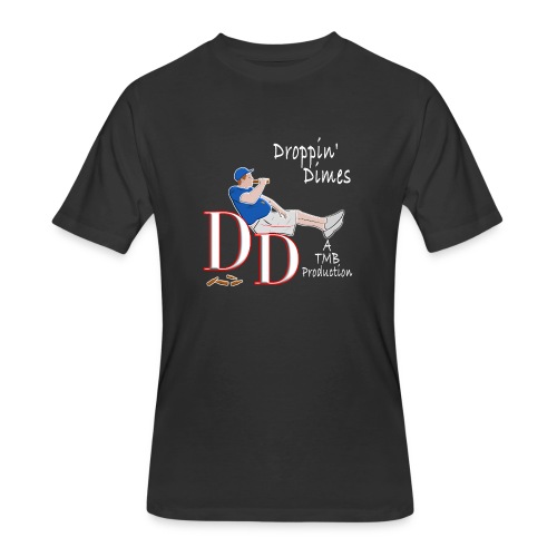 Droppin Dimes Podcast Logo - Men's 50/50 T-Shirt