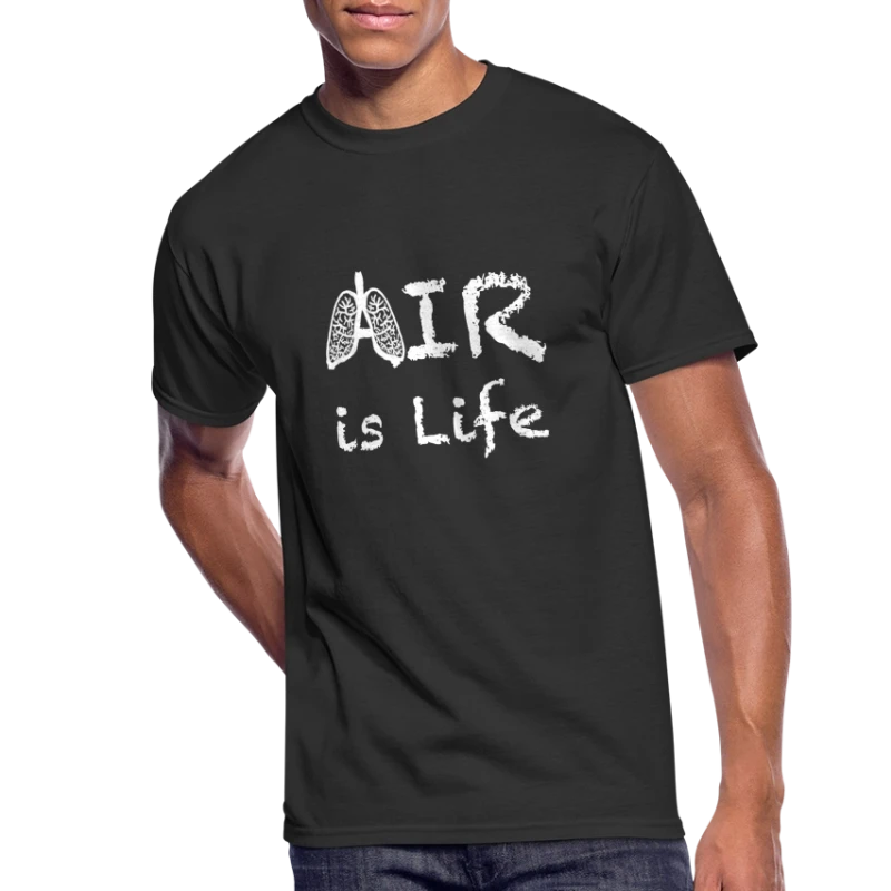 Air Is Life - Men's 50/50 T-Shirt