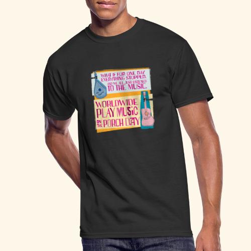 Play Music on the Porch Day 2023 - Men's 50/50 T-Shirt