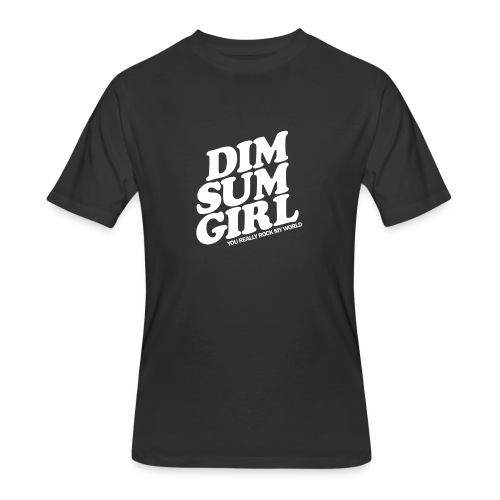 Dim Sum Girl white - Men's 50/50 T-Shirt